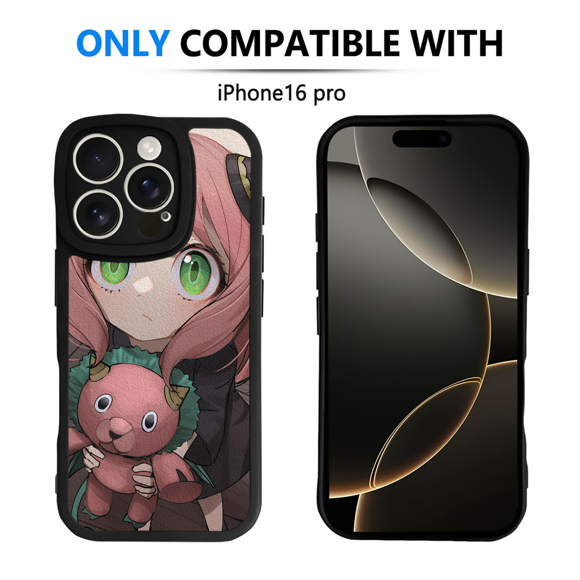 （画像用） SPY×FAMILY间谍家家酒 【iPhone 16シリーズ対応】シリコンスマホケース（レザー調） 材質：シリコン